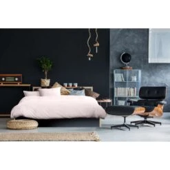 Ten Cate 100% Katoensatijnen Lits Jumeaux Dekbedovertrek - 240x200/220 - Roze -Modern Home Shop 1000023928 0110