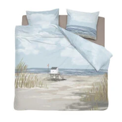 Cinderella Dekbedovertrek Ameland - Satijn - 240x200/220 Cm - Blue