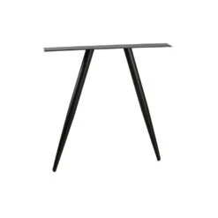 WOOOD Tablo 2-Standen Poot Conisch 1 Stuks - Metaal - Zwart - 72x79x10 -Modern Home Shop 1000039075 0102