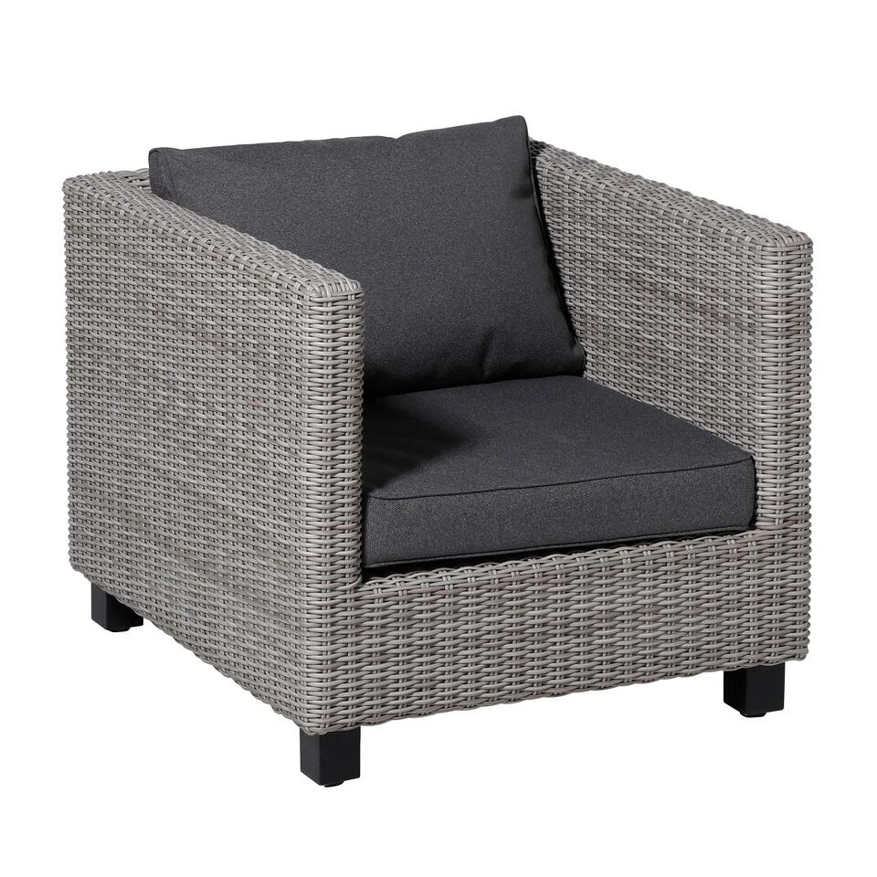 Perel Lounge Profi-line Soft Outdoor Manchester Grey 3 Perel Lounge Profi-line Soft Outdoor Manchester Grey - Image 3