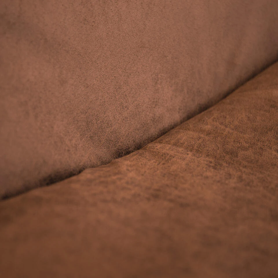 Industriële Fauteuil Cognac Lowen Eco Leer - Leder - Bruin 4 Industriële Fauteuil Cognac Lowen Eco Leer - Leder - Bruin - Image 4