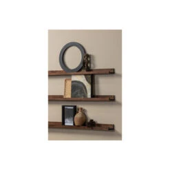 WOOOD Fotolijstplank Studio - Mangohout - Walnoot - 5x120x10 -Modern Home Shop 1000052518 0102