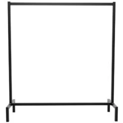 CLP Kledingrek Melva 120x38x120 Zwart -Modern Home Shop 1000071148 0102