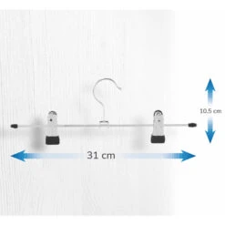 ACAZA Set Van 30 Broekhangers Met Knijpers Voor Heren Of Dames -Modern Home Shop 1000074000 0103