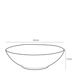 Mica Decorations Tabo Schaal - H7,5 X Ø23,5 Cm - Groen -Modern Home Shop 1000077194 0103