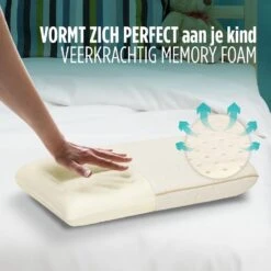 Vitapur MemoDream Kinderkussen - 30x50 Cm -Modern Home Shop 1000080652 0111