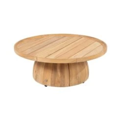 4SO Pablo Koffietafel - Teakhout - Ø80 Cm -Modern Home Shop 1000080792 0102