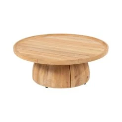 4SO Pablo Koffietafel - Teakhout - Γ80 Cm