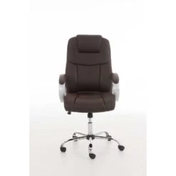 Clp Bureaustoel XL Apoll Kunstleder Bruin -Modern Home Shop 1000082855 0102