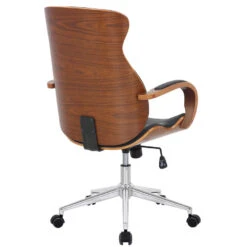 Clp Bureaustoel Melilla Kunstleder Walnoot Zwart 7 Clp Bureaustoel Melilla Kunstleder Walnoot Zwart -Modern Home Shop 1000085263 0103