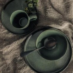 Dutch Rose Bord 27 Cm Groen -Modern Home Shop 1000085848 0102