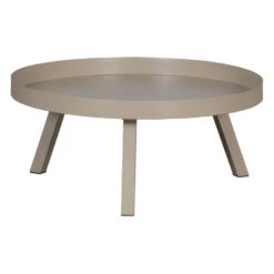 WOOOD Bijzettafel Buiten Sunny - Metaal - Mist - 35x80x80 -Modern Home Shop 1000086622 0102