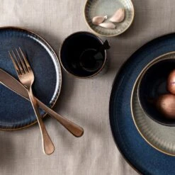 Dutch Rose Sapphire Bord 21.5 Grijs -Modern Home Shop 1000087945 0102