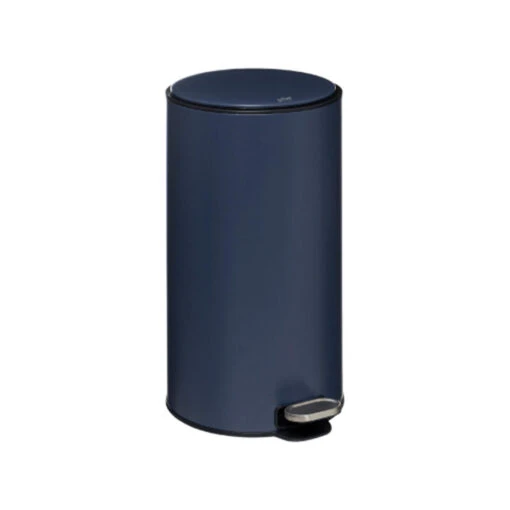 5Five Prullenbak/pedaalemmer - Donkerblauw - Metaal - 30 Liter - 62 Cm -Modern Home Shop 1000091561