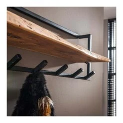 Kalfort Stockton Kapstok Met Hoedenplank 6 Haken - 25x100x32 Cm -Modern Home Shop 1000094091 0103