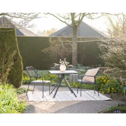 Garden Impressions Ross Tuinstoel - Zwart -Modern Home Shop 1000096410 0102