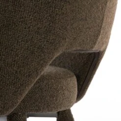 Djeslin Eetkamerstoel Donkerbruin - Stof - Bruin 6 Djeslin Eetkamerstoel Donkerbruin - Stof - Bruin -Modern Home Shop 1000096988 0103