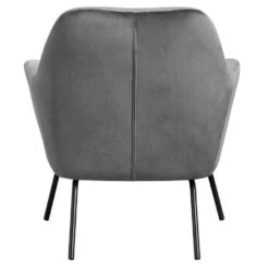 Fauteuil Hamburg - Fluweel - Donkergrijs 6 Fauteuil Hamburg - Fluweel - Donkergrijs -Modern Home Shop 10207453 0900