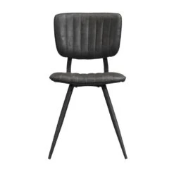 Eetkamerstoel Brim - Stof - Antraciet