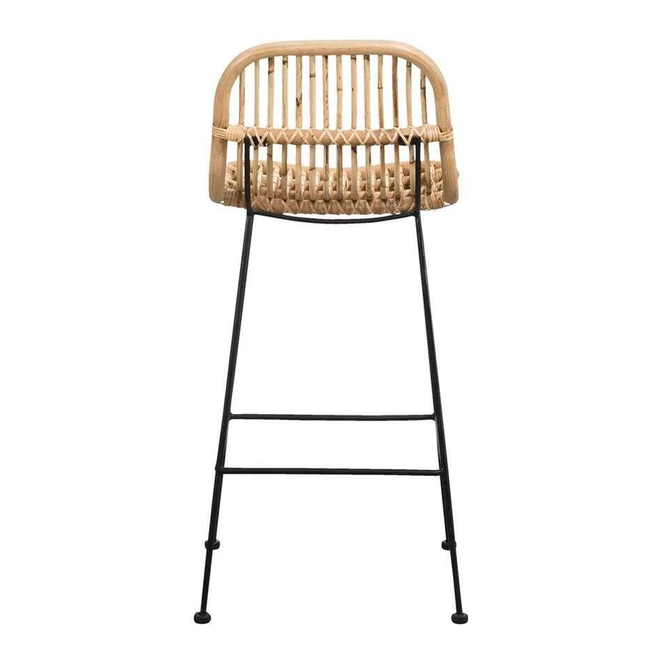 Barkruk Justin - Rotan - Naturel 3 Barkruk Justin - Rotan - Naturel - Image 3