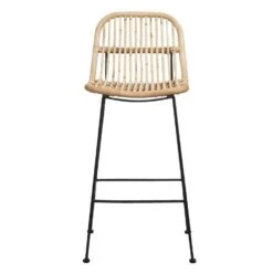 Barkruk Justin - Rotan - Naturel