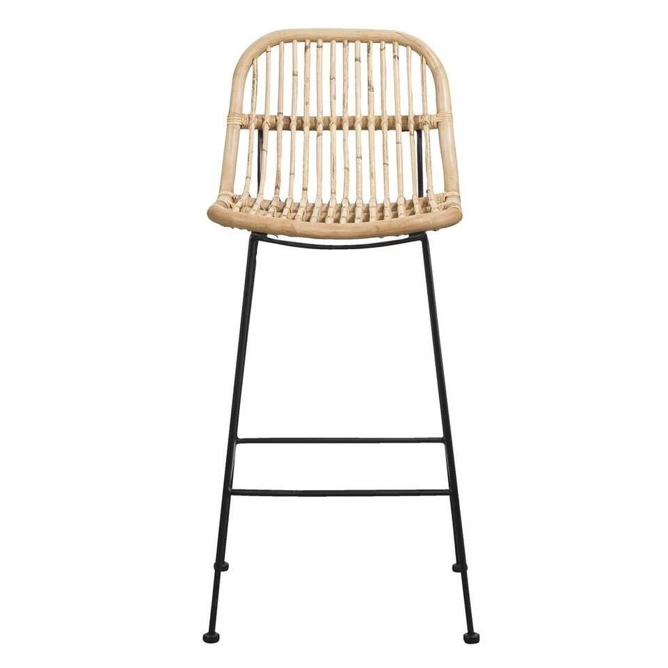 Barkruk Justin - Rotan - Naturel 1 Barkruk Justin - Rotan - Naturel