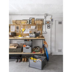 Curver Unibox Classic Opbergbox L - 3x30L - 43x35x23,5cm - Grijs -Modern Home Shop 1237137916 0103