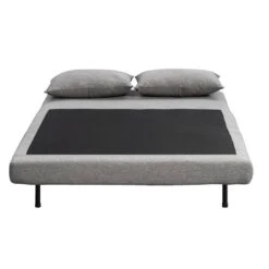 Slaapbank Luzern - Grijs - 81x121x90 Cm -Modern Home Shop 12600465 0101