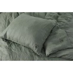 BLCKOUT Alabama - Linnen - Dekbedovertrek - 240x200/220 Cm - Groen 6 BLCKOUT Alabama - Linnen - Dekbedovertrek - 240x200/220 Cm - Groen -Modern Home Shop 1448604970 0102