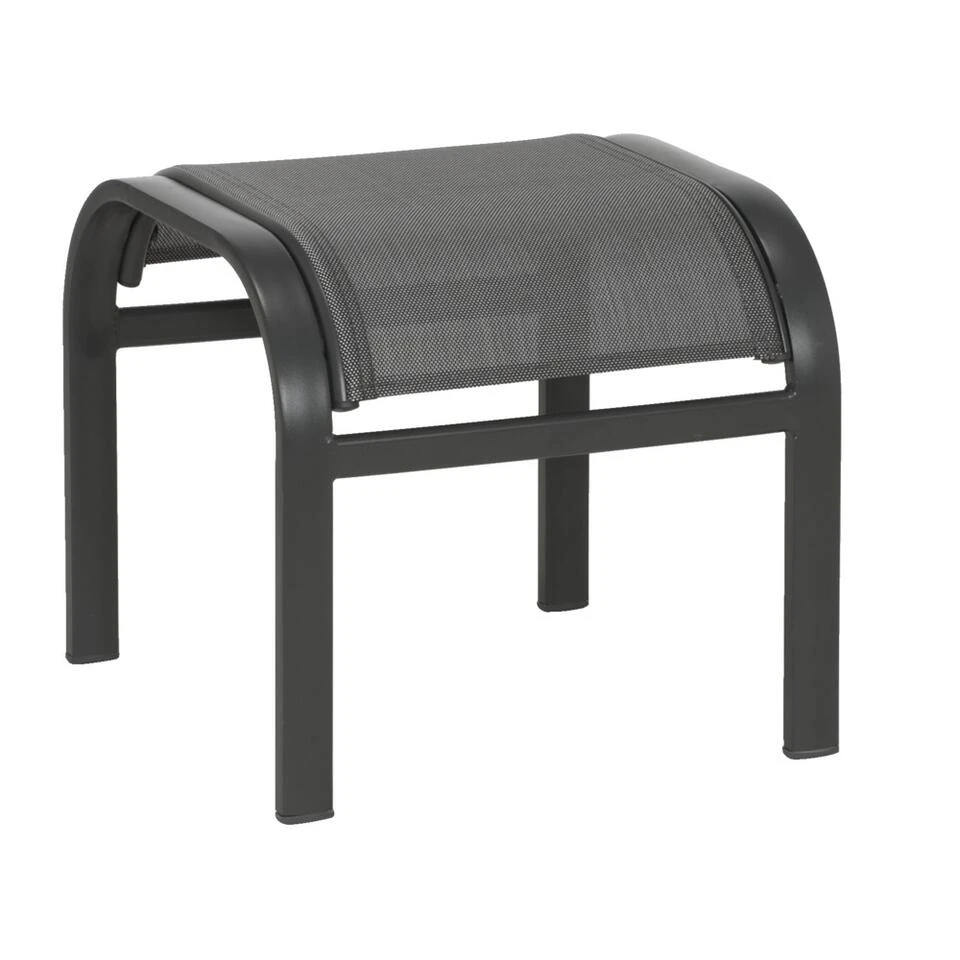 Le Sud Voetenbankje Cannes - Mat Grijs 2 Le Sud Voetenbankje Cannes - Mat Grijs - Image 2