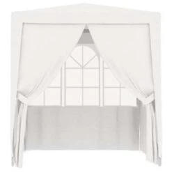 VidaXL Partytent Met Zijwanden Professioneel 90 G/m² 2,5x2,5 M Wit -Modern Home Shop 6e890368d80d4e28b8b5aeebbc75d567