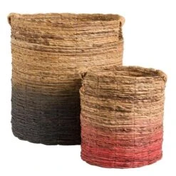 Mand Falco - Naturel/zwart - 45xØ40 Cm -Modern Home Shop 70503543 3000