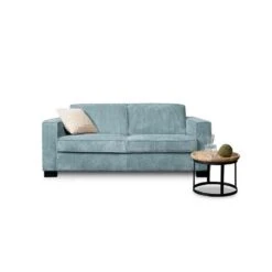 Bank Stuttgart 3-zits - Ribcord - Ijsblauw -Modern Home Shop 81003139 4000