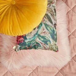 KAAT Amsterdam Plaid Ogibly - Roze - 260x260 Cm -Modern Home Shop 81024741 0300