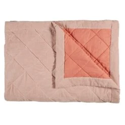 KAAT Amsterdam Plaid Ogibly - Roze - 260x260 Cm