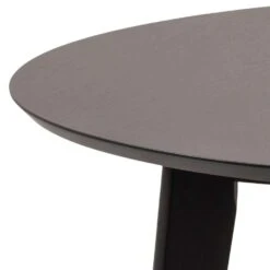 Eetkamertafel Roxy - Zwart - 76xØ105 Cm -Modern Home Shop 81026496 0400