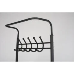 O'DADDY® Kapstok Staand - Schoenenrek - 18 Haken - 66x30x190cm - Zwart -Modern Home Shop cf5a241cd9e44aa5ba1e58875468186a
