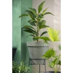 Bloempot Finn - Groen - 90% Gerecycled Kunststof - ø50 Cm -Modern Home Shop sf 54211142 1012